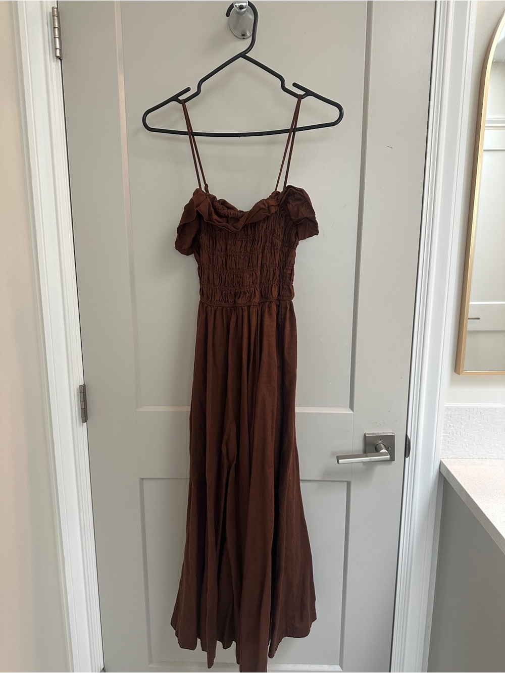 Aritzia Wilfred Portea Linen midi dress - Picture 3 of 5